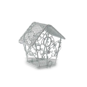 Ev Şeklinde Kuş Kafesi  1 Adet